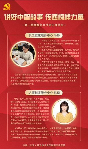 “讲好中智故事&nbsp;传递榜样力量”简报（2025年第7期总第39期）